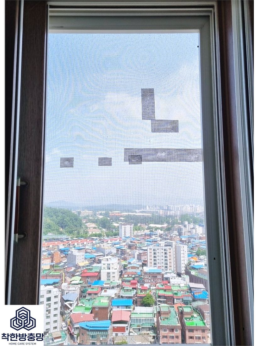 동대문구 이문동 방충망 시공 현장 2