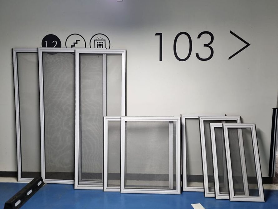 도봉구 방학동 방충망 시공 현장 3